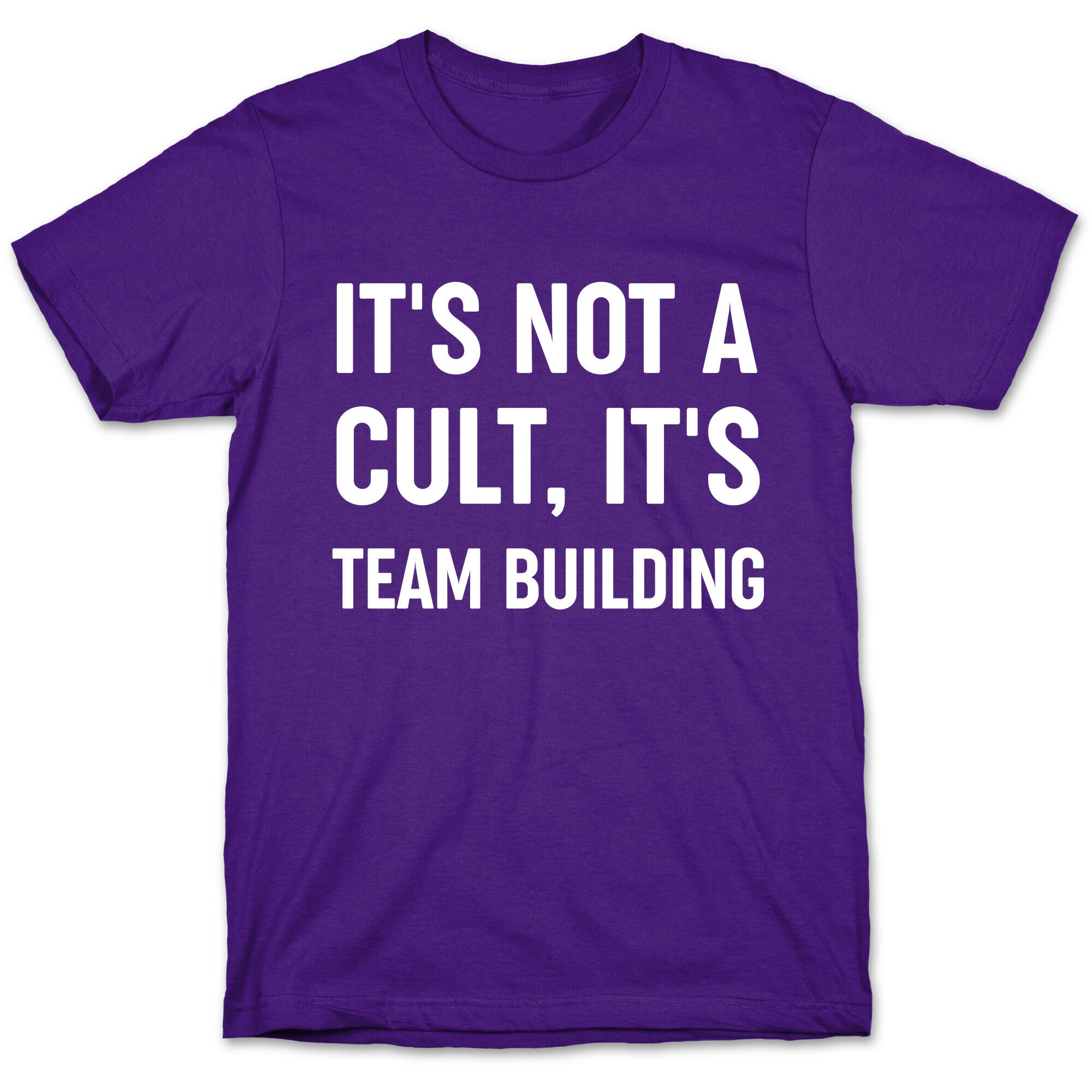 It's Not A Cult, It's Team Building T-Shirt