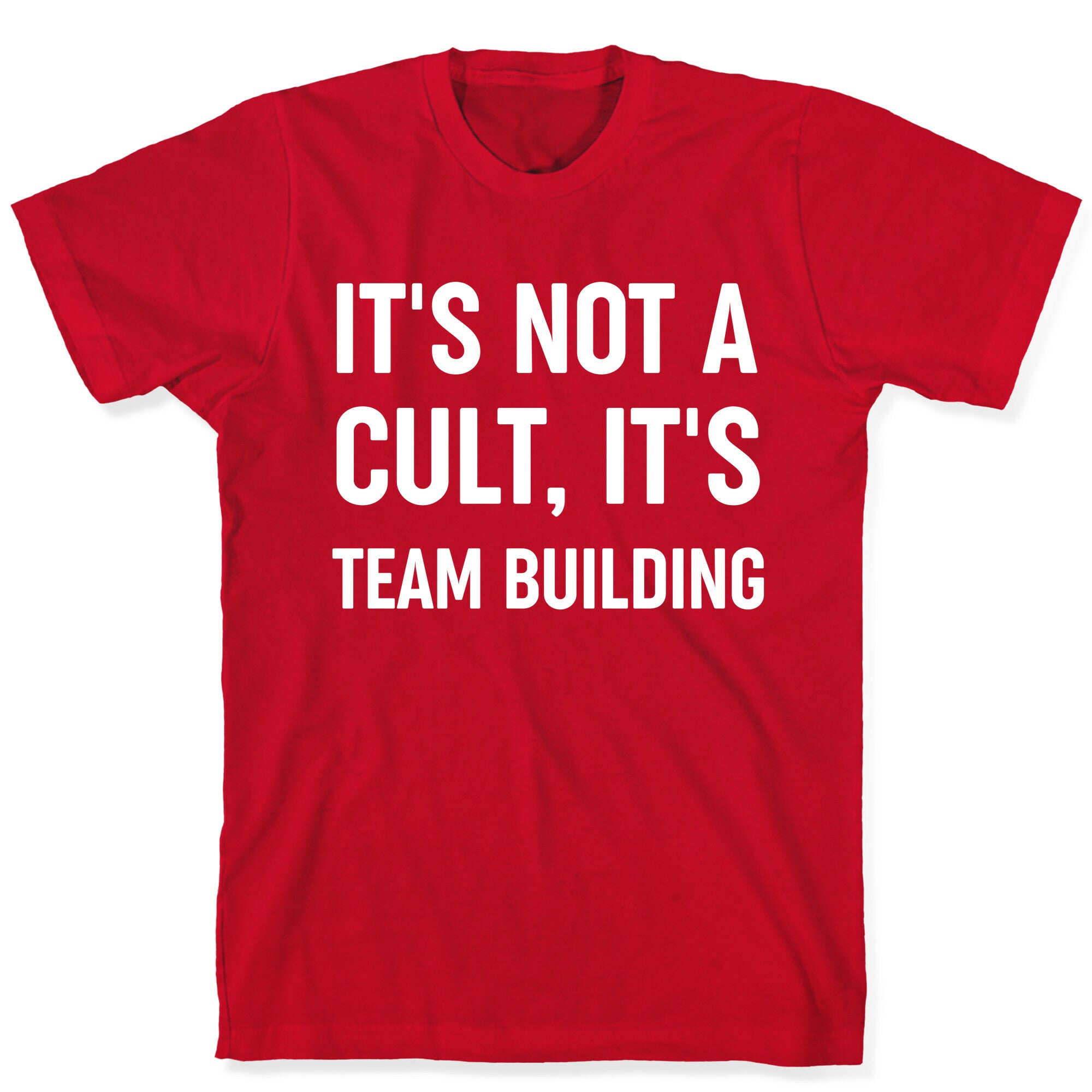 It's Not A Cult, It's Team Building T-Shirt