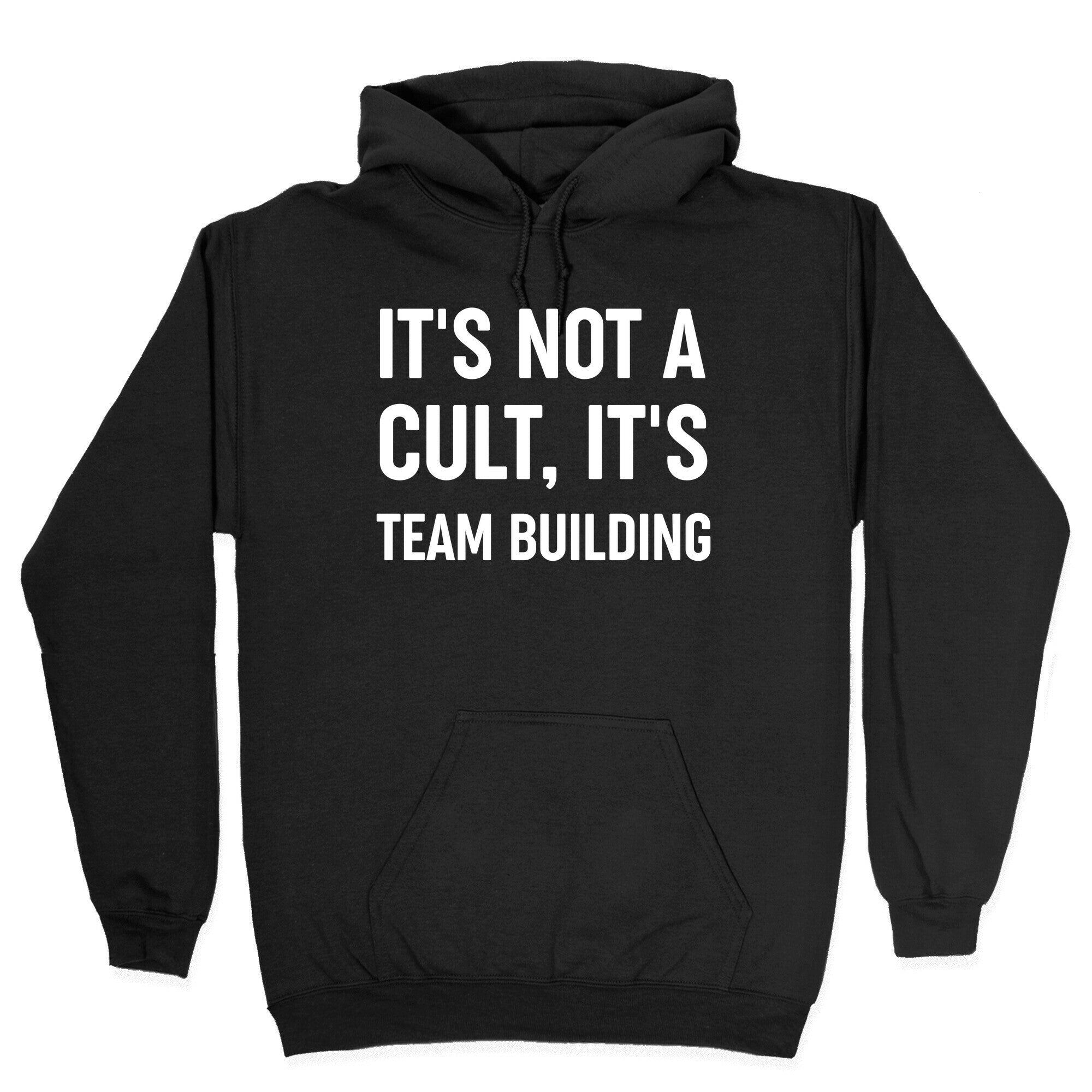 It's Not A Cult, It's Team Building Hoodie