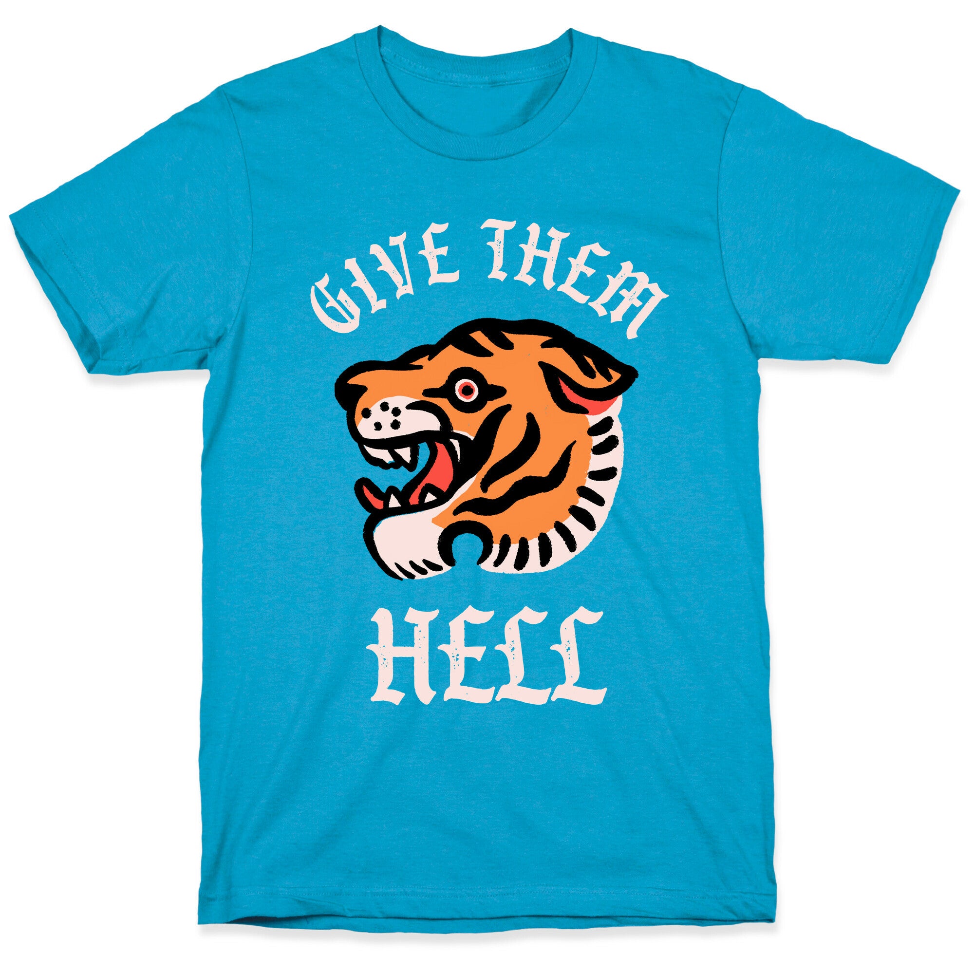 Give Them Hell Unisex Triblend Tee