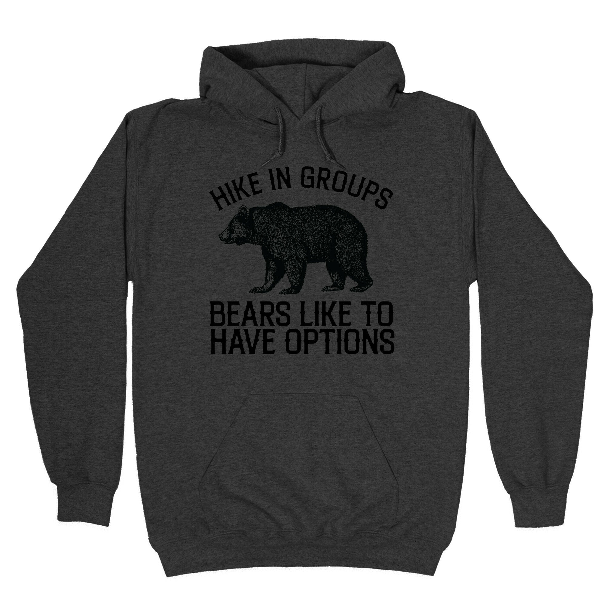 Hike In Groups Bears Like To Have Options Hoodie