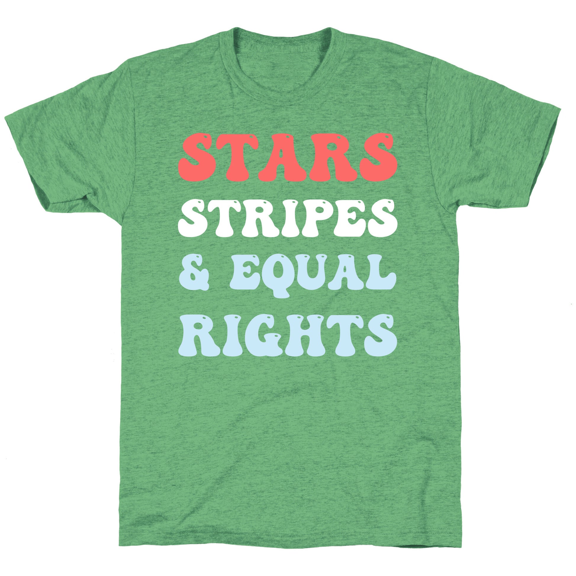 Stars Stripes & Equal Rights Unisex Triblend Tee
