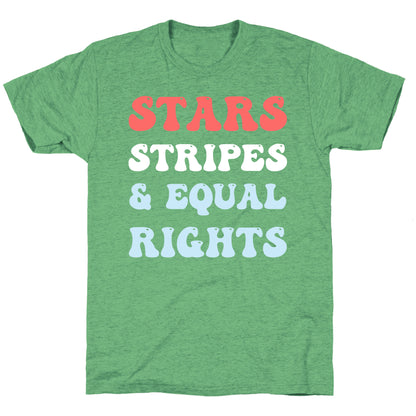 Stars Stripes & Equal Rights Unisex Triblend Tee