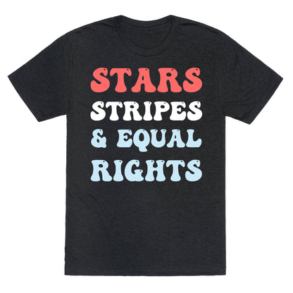 Stars Stripes & Equal Rights Unisex Triblend Tee