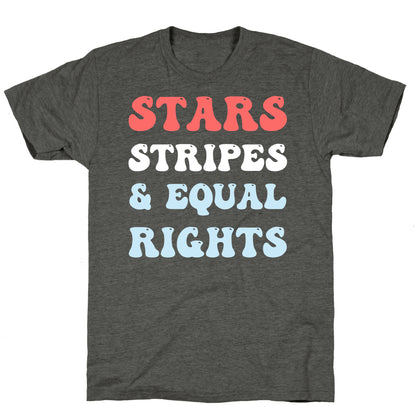 Stars Stripes & Equal Rights Unisex Triblend Tee