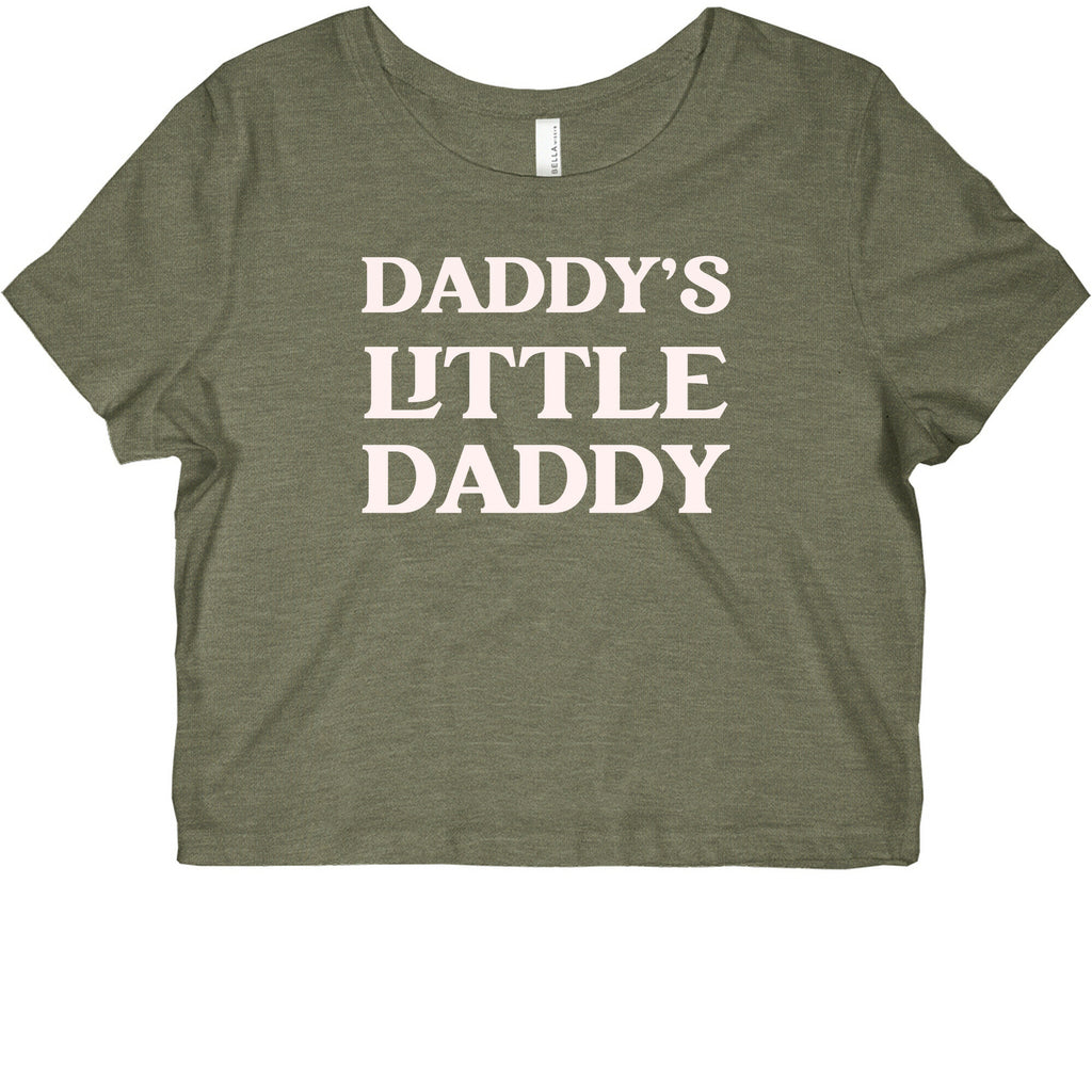Daddy's Little Daddy Graphic Baby Tee