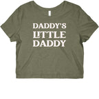 Daddy's Little Daddy Graphic Baby Tee