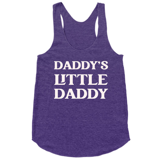 Daddy's Little Daddy Racerback Tank