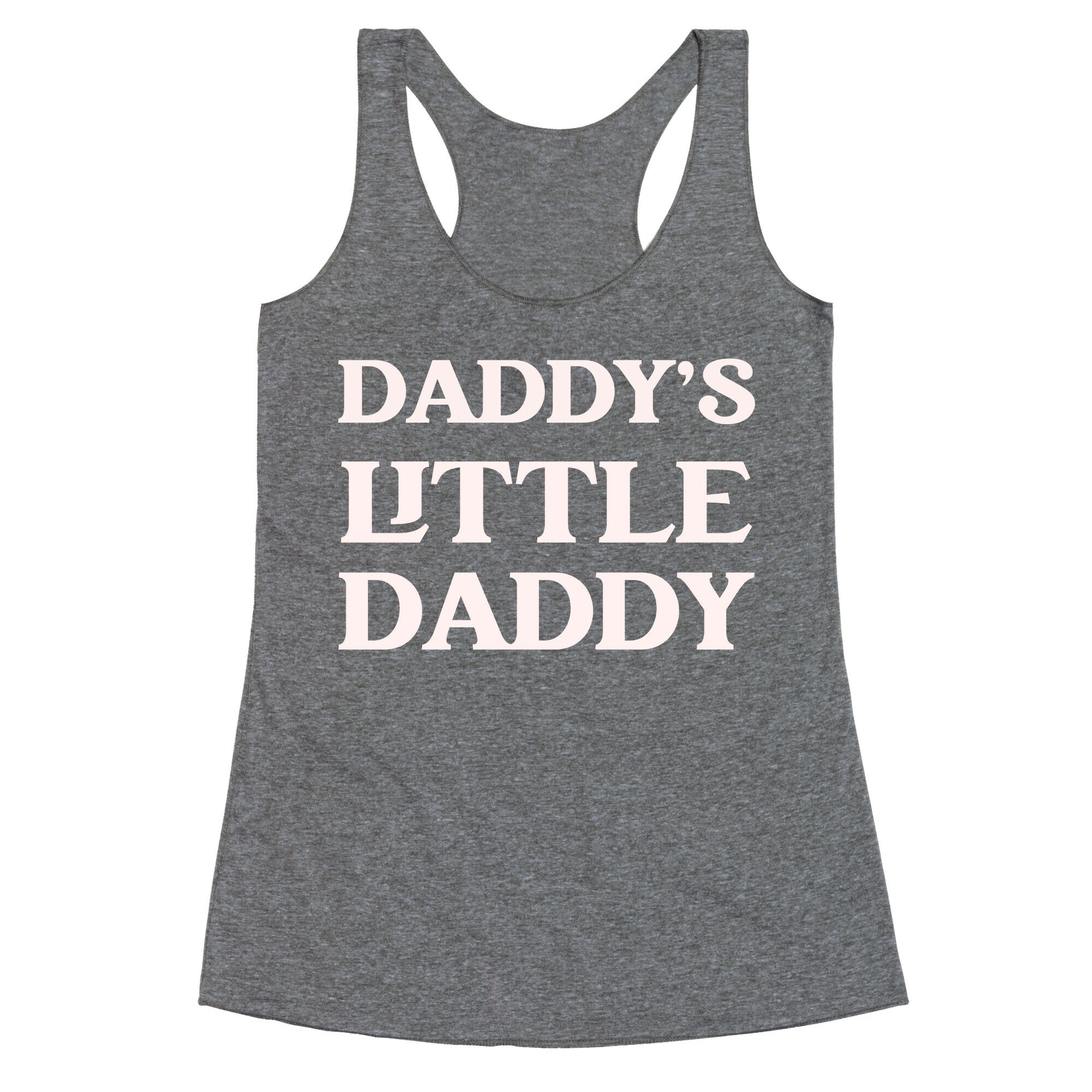 Daddy's Little Daddy Racerback Tank