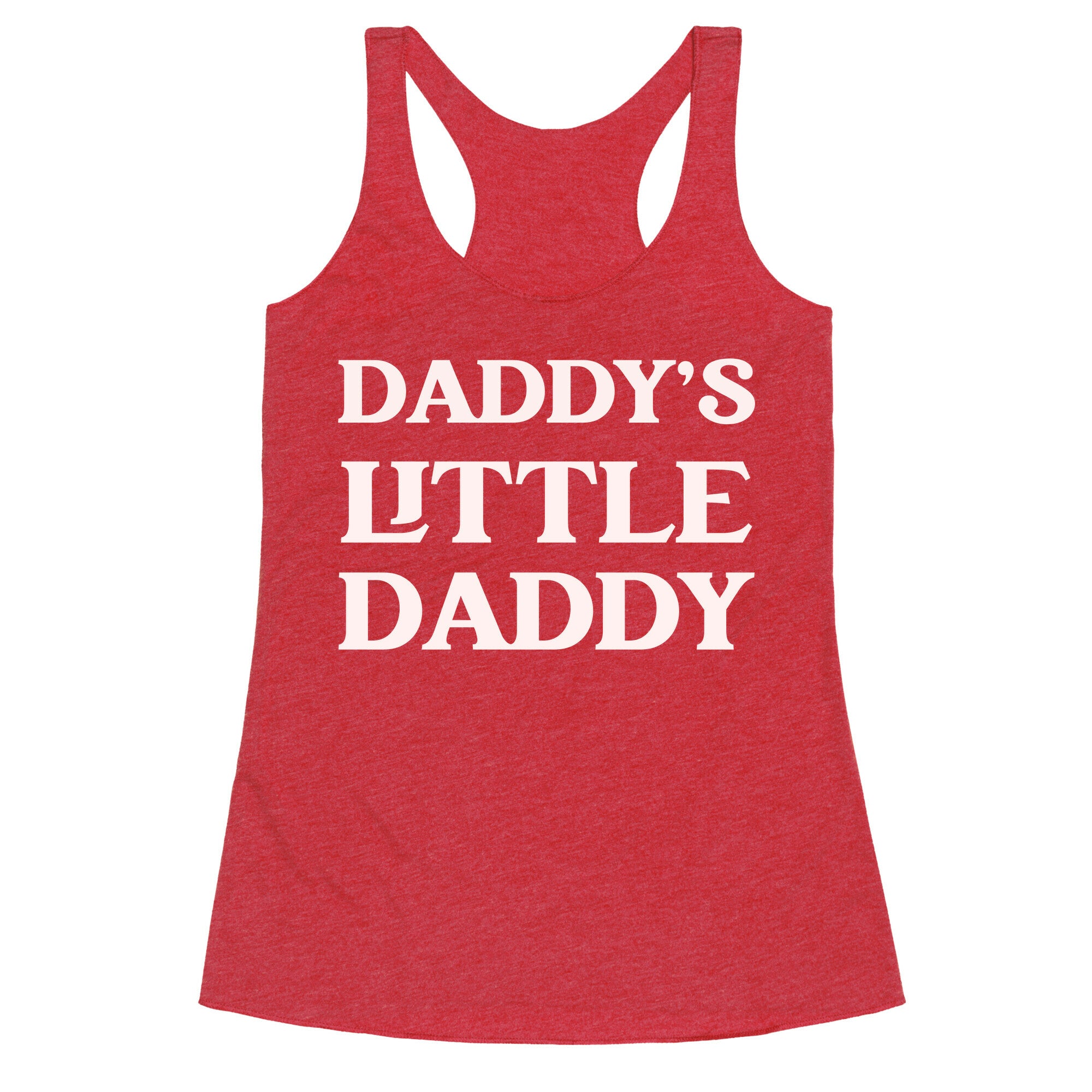 Daddy's Little Daddy Racerback Tank