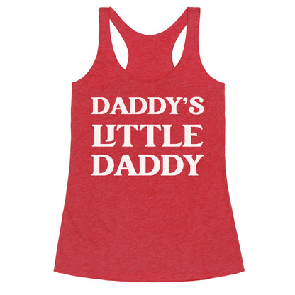 Daddy's Little Daddy Racerback Tank