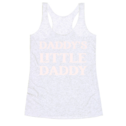 Daddy's Little Daddy Racerback Tank