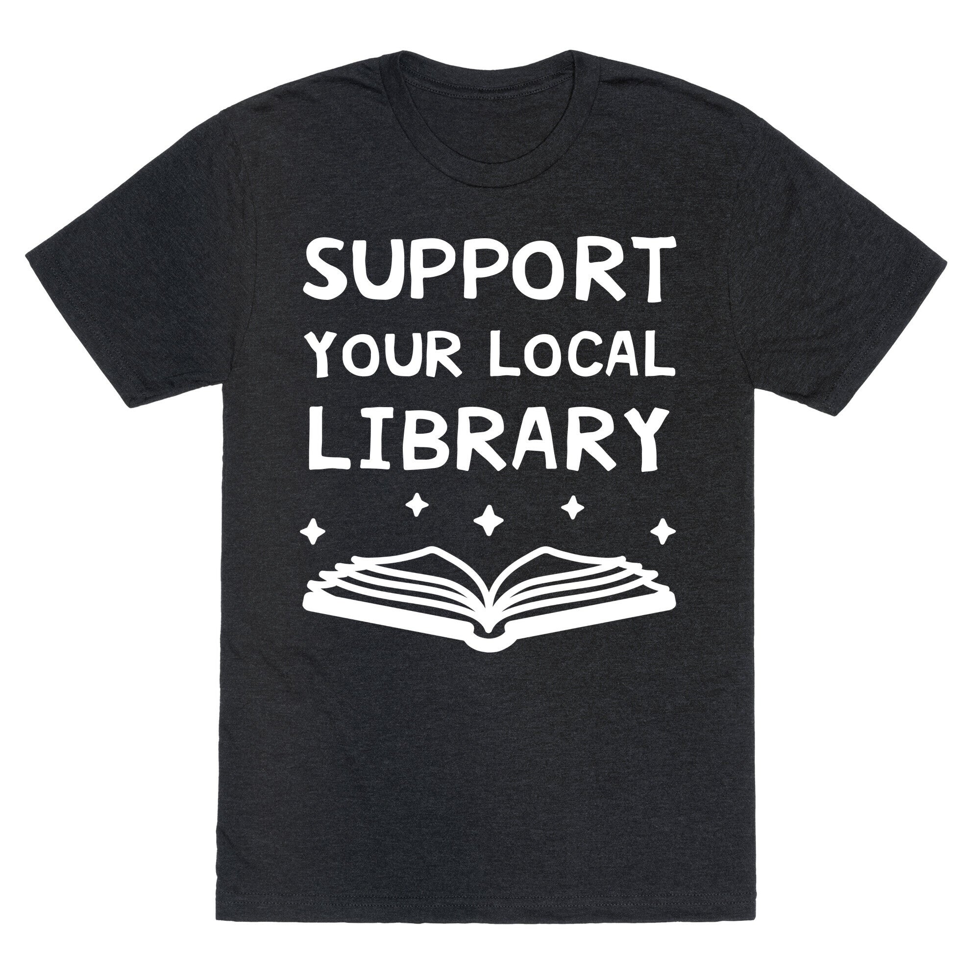 Support Your Local Library Unisex Triblend Tee