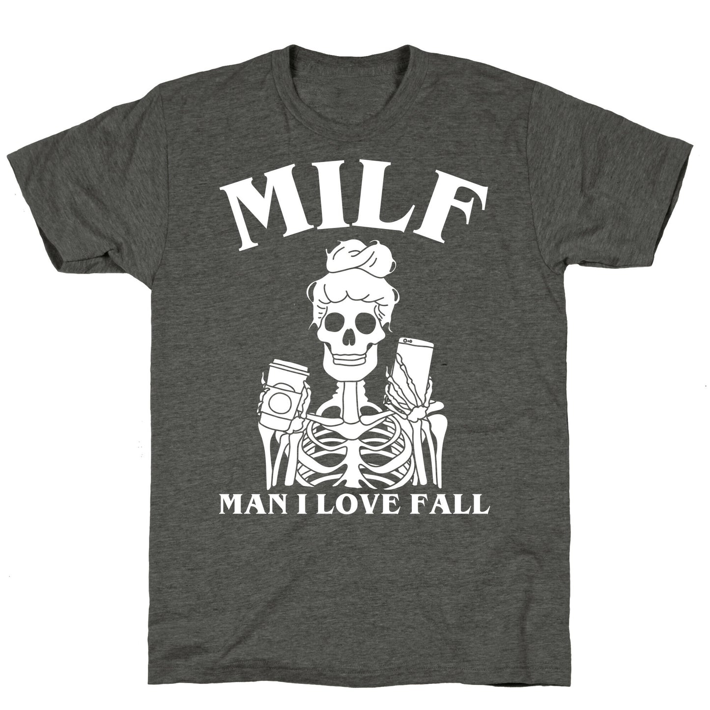 Milf Man I Love Fall  Unisex Triblend Tee