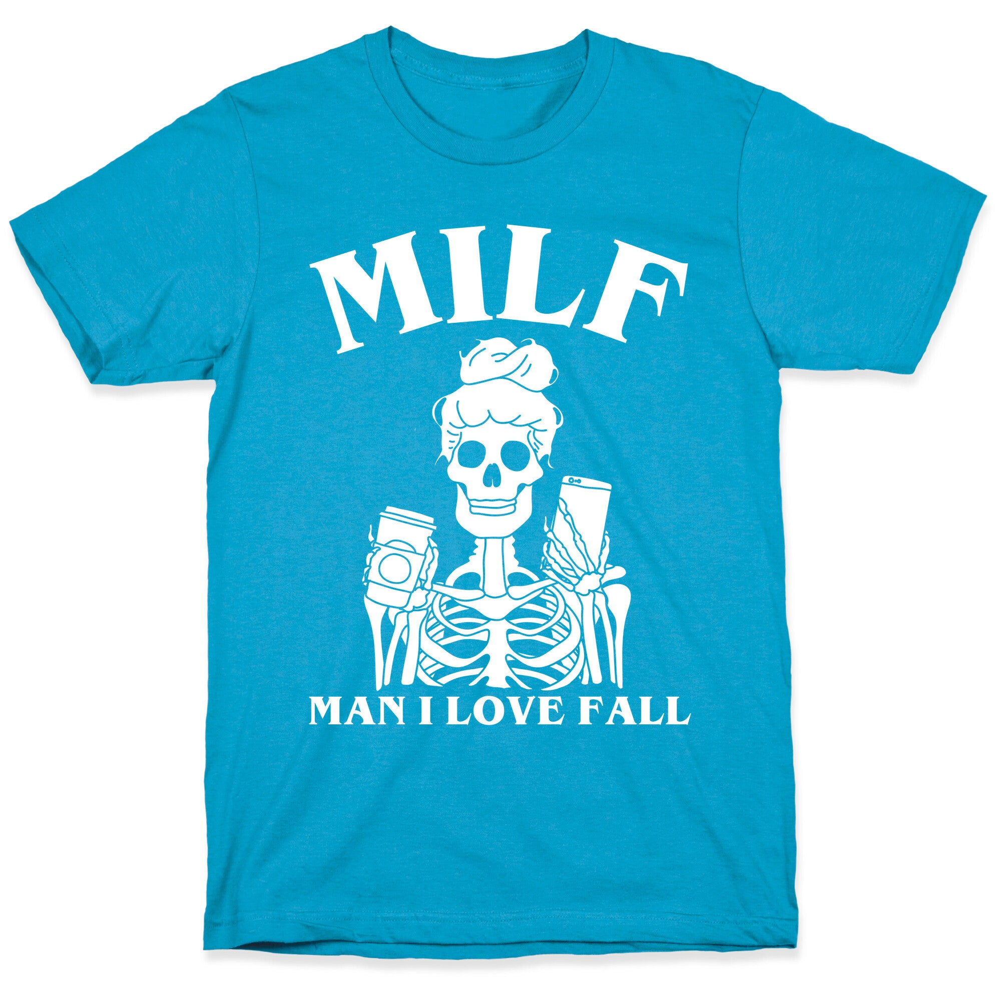 Milf Man I Love Fall  Unisex Triblend Tee