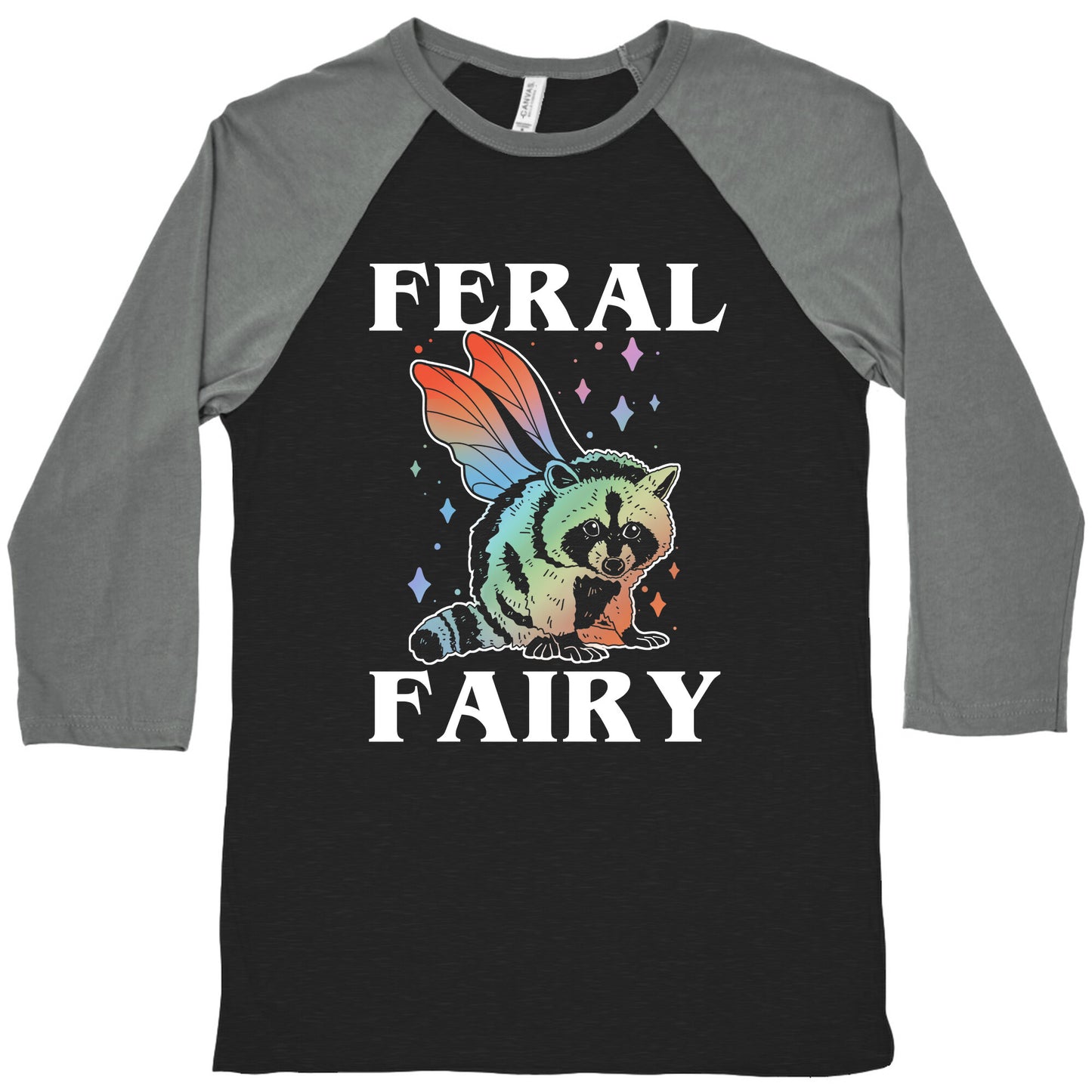 Feral Fairy  Baseball Tee