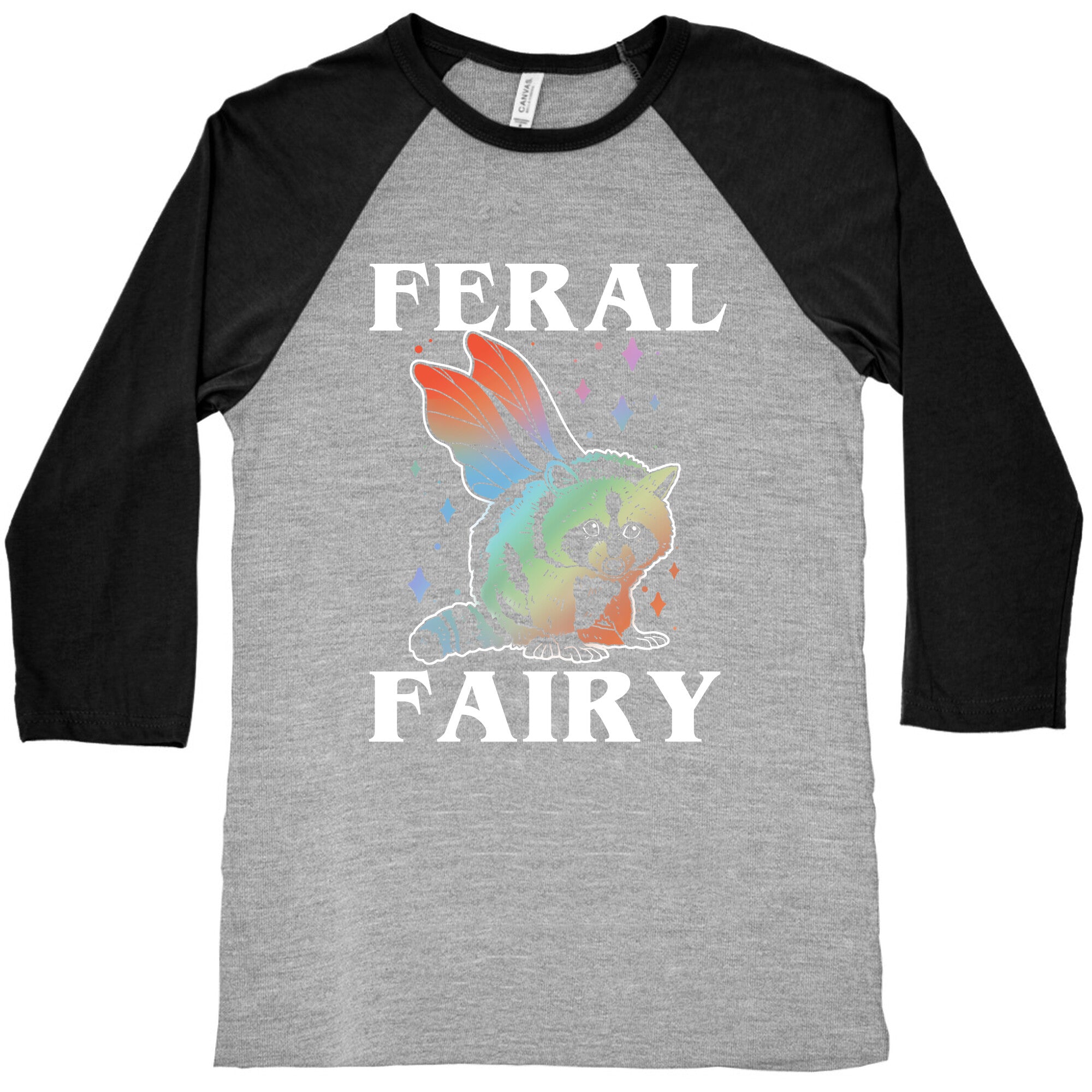 Feral Fairy  Baseball Tee