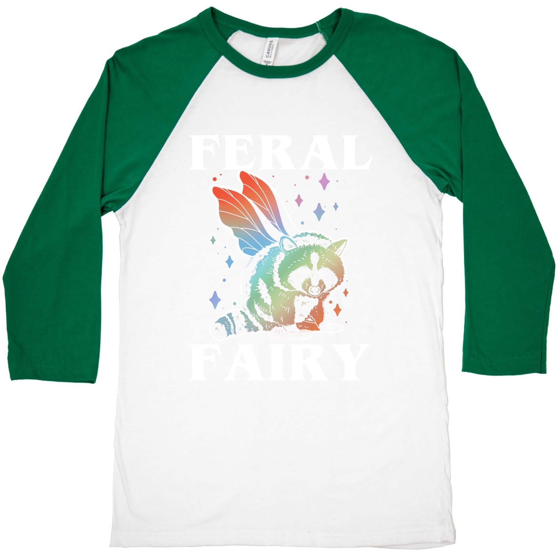 Feral Fairy  Baseball Tee