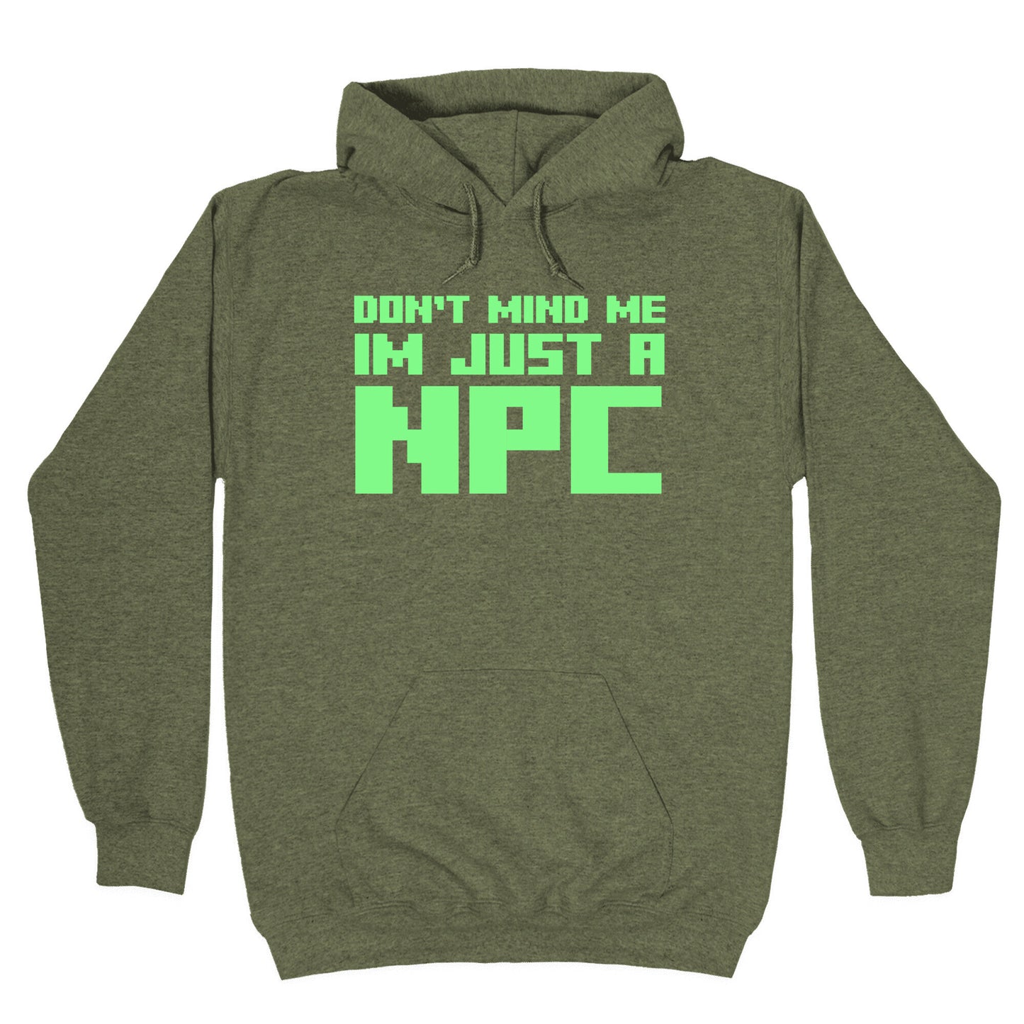 Don't Mind Me Im Just A Npc Hoodie