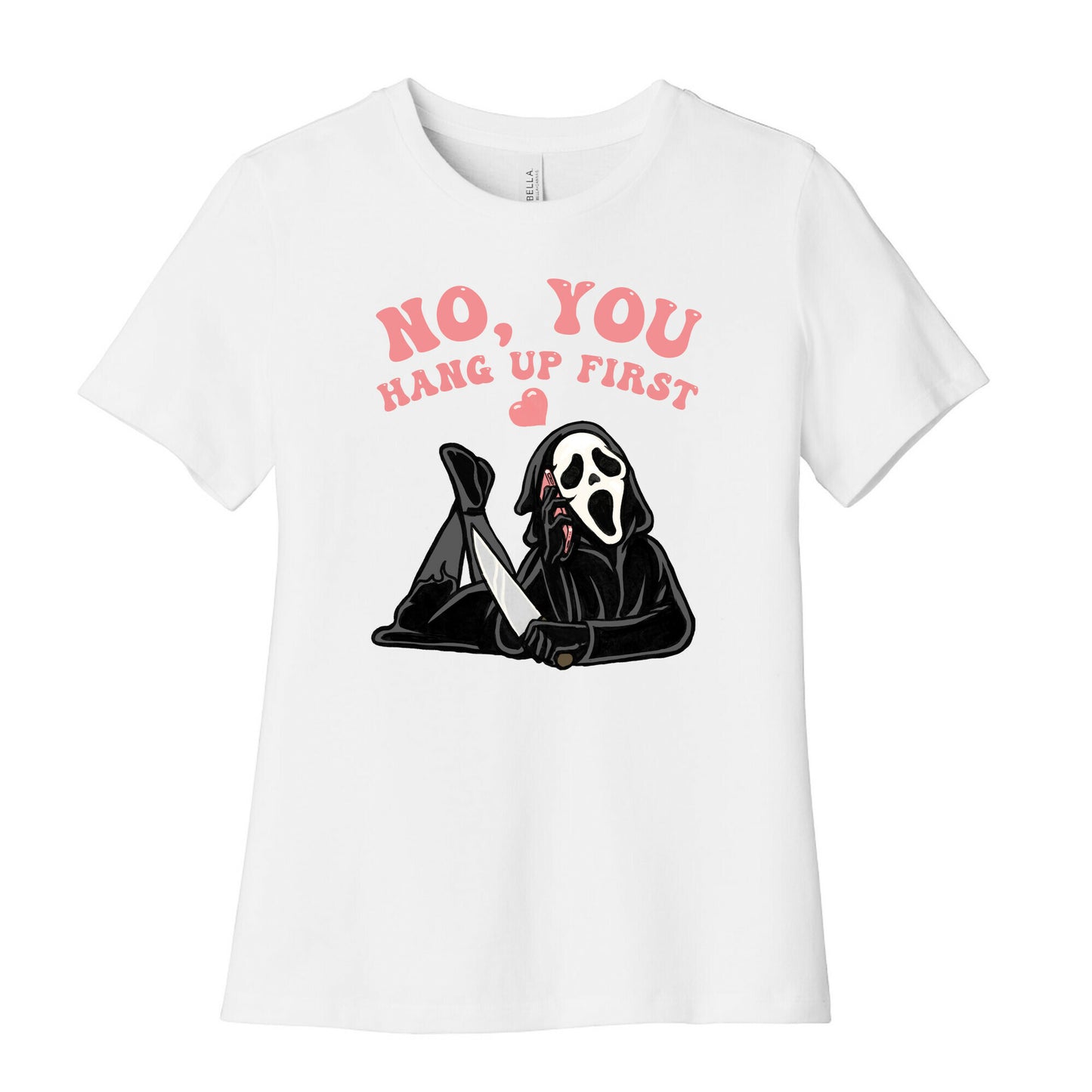 No, You Hang Up First! Women's Cotton Tee