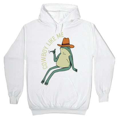 Cowboy Like Me Frog Hoodie
