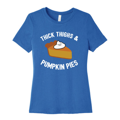 Thick Thighs & Pumpkin Pies  Women's Cotton Tee