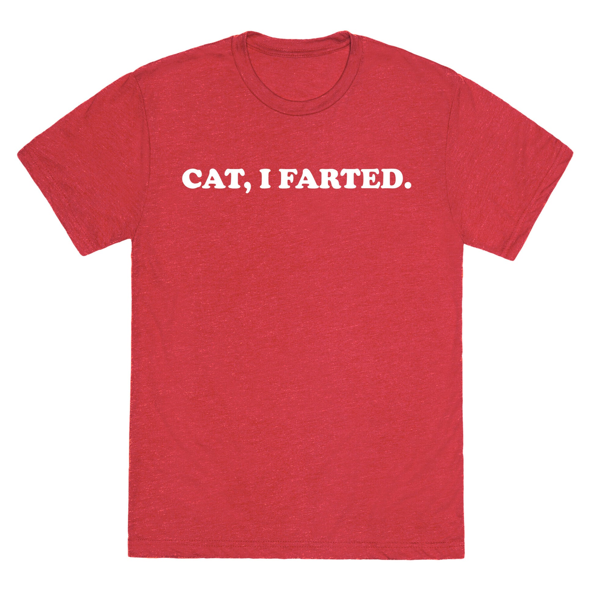 Cat, I Farted.  Unisex Triblend Tee