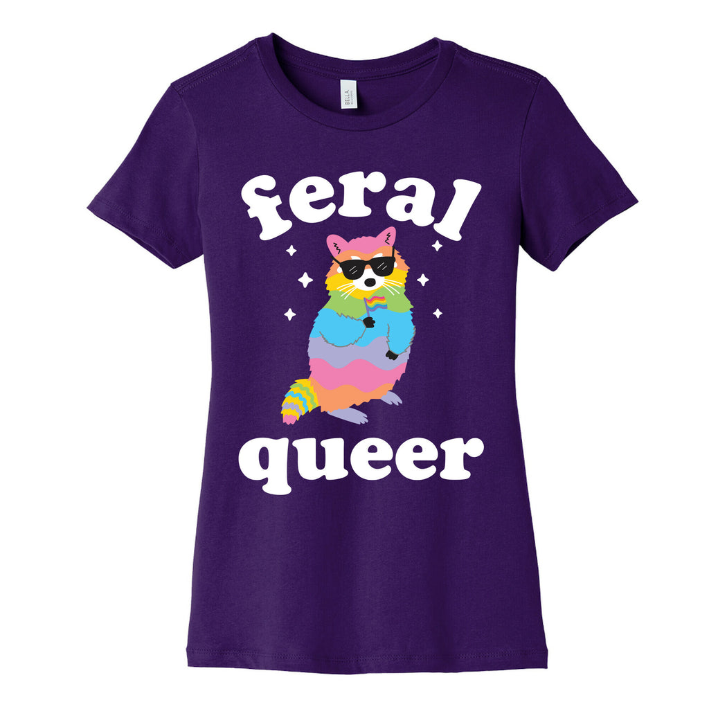 Feral Queer  Women's Cotton Tee