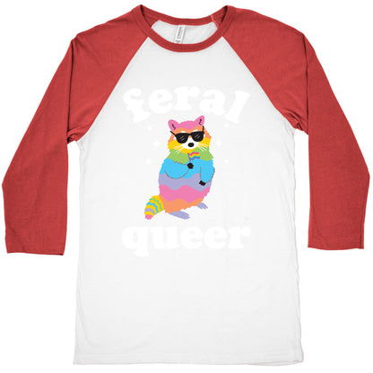 Feral Queer  Baseball Tee
