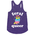Feral Queer  Racerback Tank