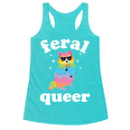 Feral Queer  Racerback Tank