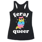 Feral Queer  Racerback Tank