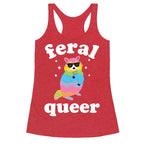 Feral Queer  Racerback Tank