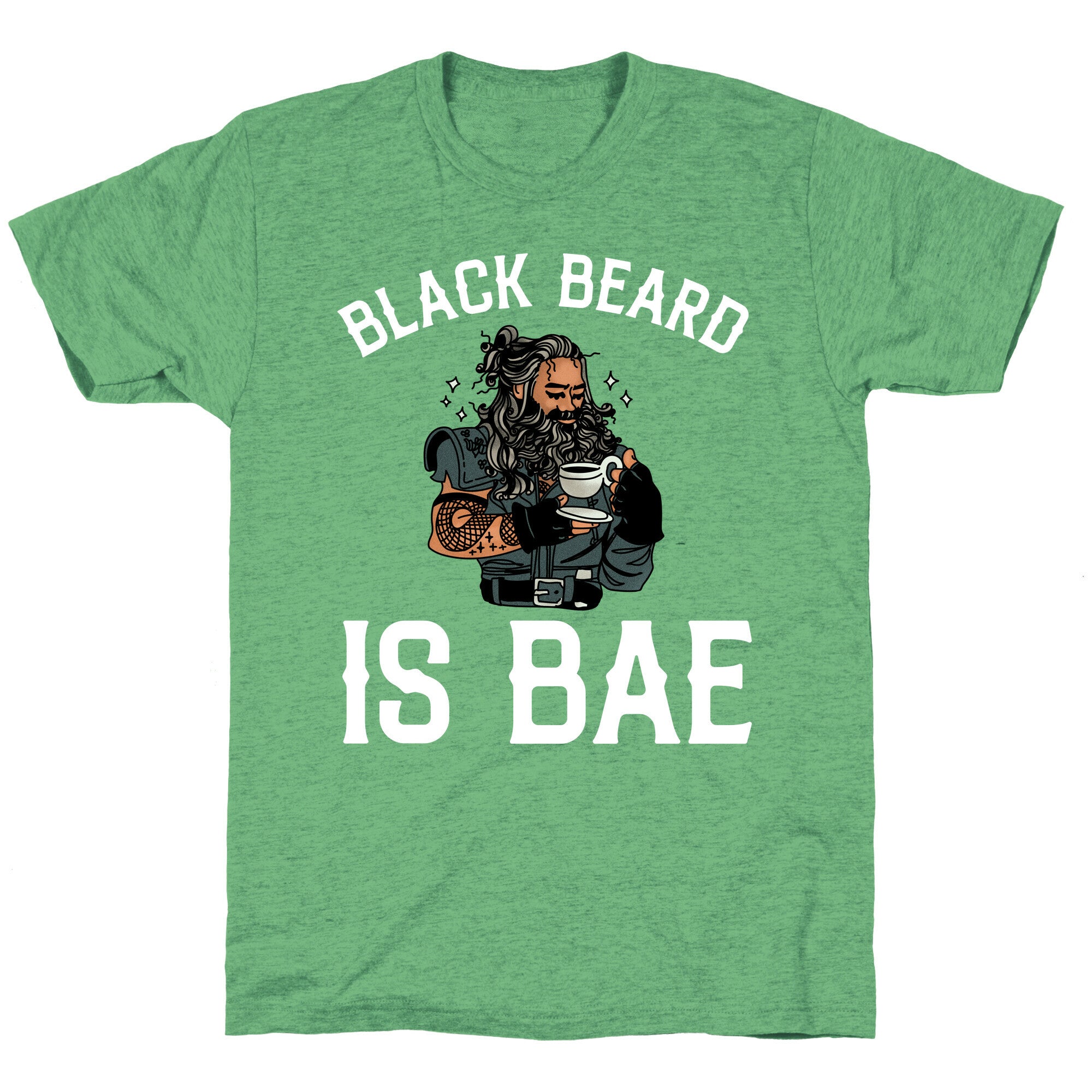 Black Beard Is Bae  Unisex Triblend Tee