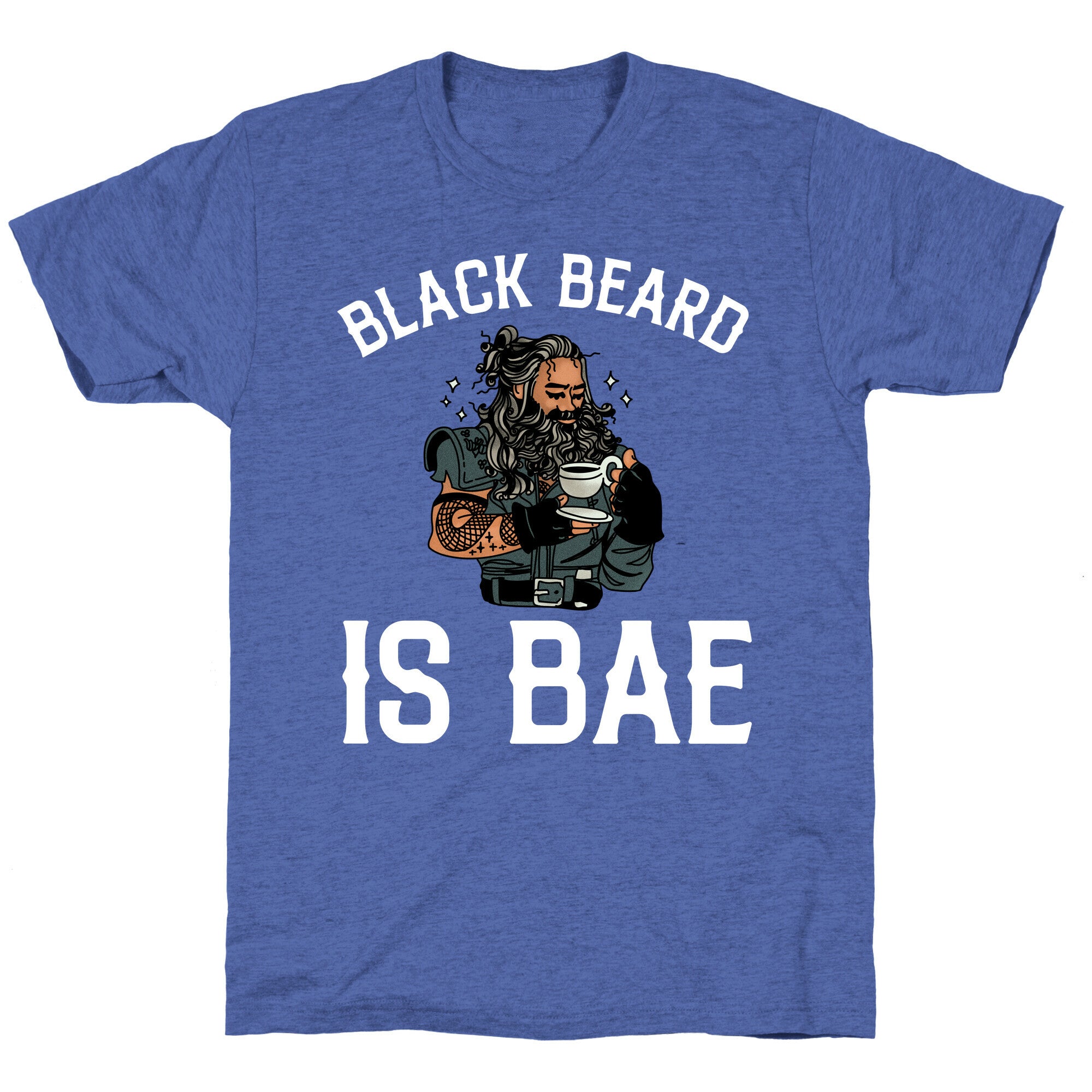 Black Beard Is Bae  Unisex Triblend Tee