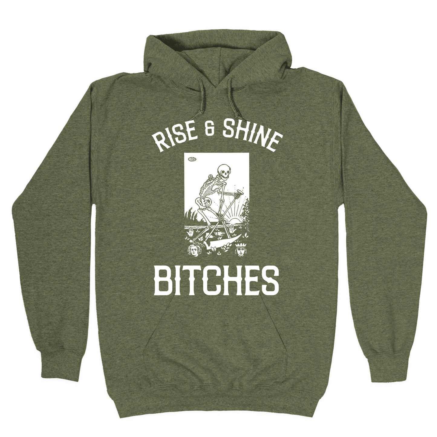 Rise & Shine Bitches (Death Tarot) Hoodie