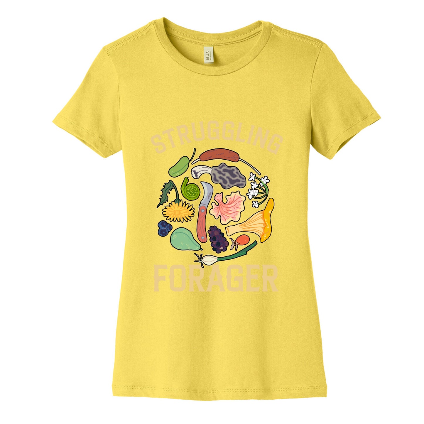 Struggling Forager  Women's Cotton Tee