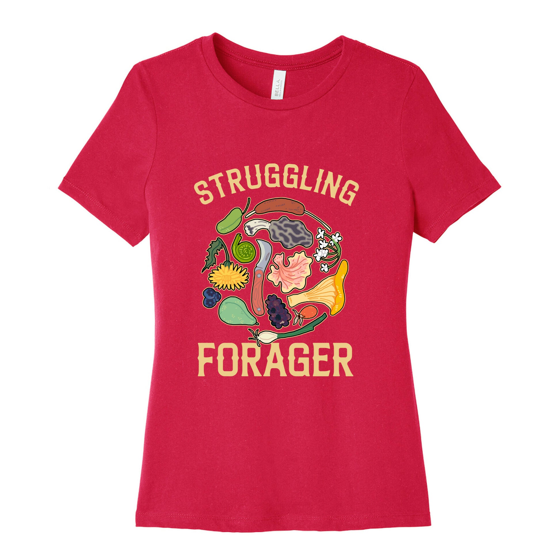 Struggling Forager  Women's Cotton Tee
