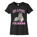 She A Baddy With Her Baddy Friends Friends Women's Cotton Tee
