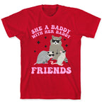 She A Baddy With Her Baddy Friends Friends T-Shirt