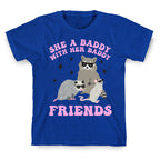 She A Baddy With Her Baddy Friends Friends T-Shirt