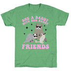 She A Baddy With Her Baddy Friends Friends Unisex Triblend Tee