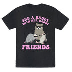 She A Baddy With Her Baddy Friends Friends Unisex Triblend Tee