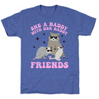 She A Baddy With Her Baddy Friends Friends Unisex Triblend Tee