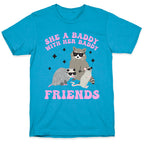 She A Baddy With Her Baddy Friends Friends Unisex Triblend Tee