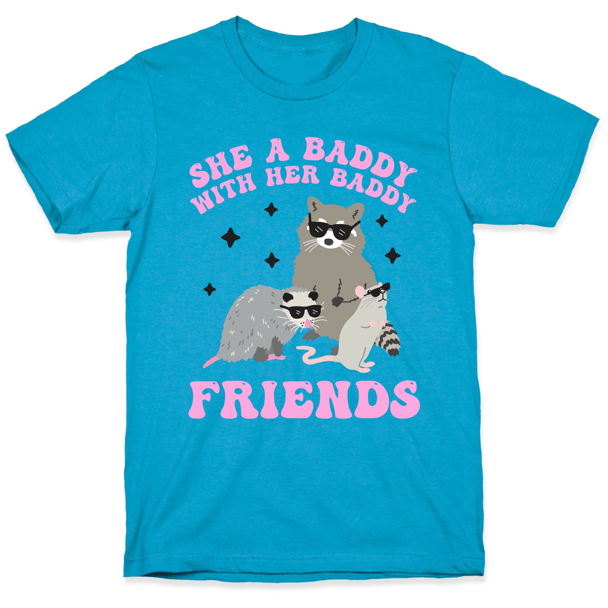 She A Baddy With Her Baddy Friends Friends Unisex Triblend Tee