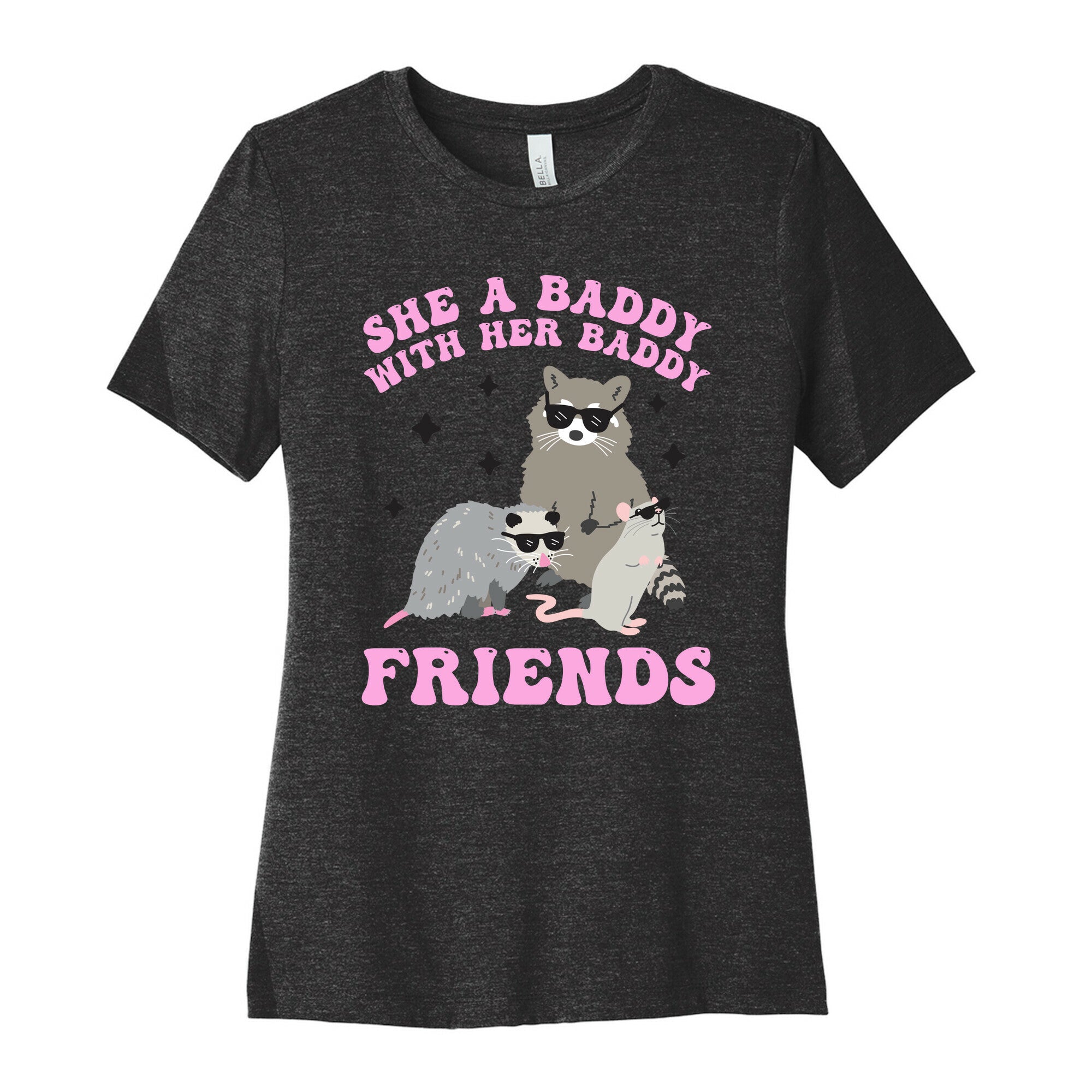 She A Baddy With Her Baddy Friends Friends Women's Cotton Tee