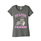 She A Baddy With Her Baddy Friends Friends Women's Triblend Tee