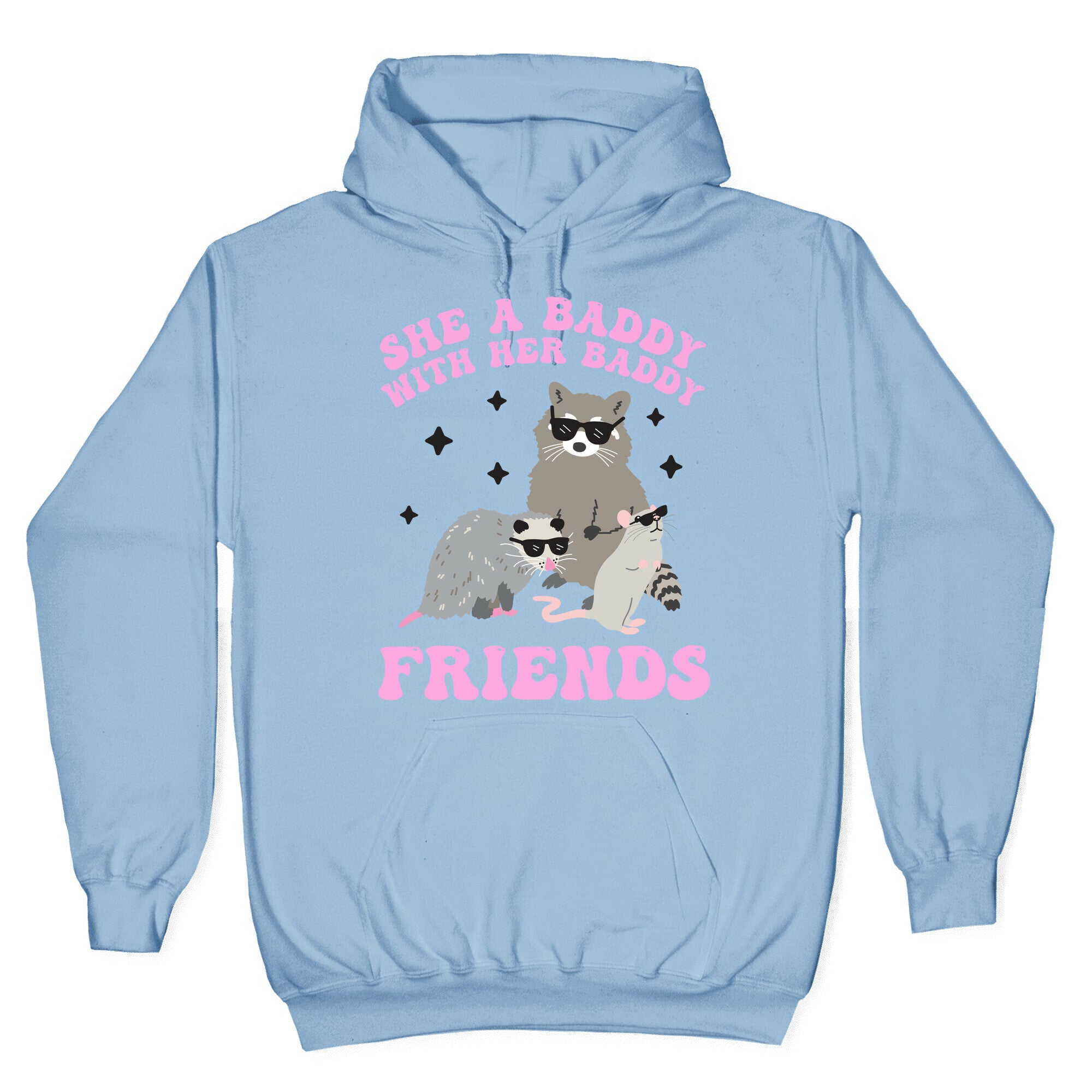 She A Baddy With Her Baddy Friends Friends Hoodie