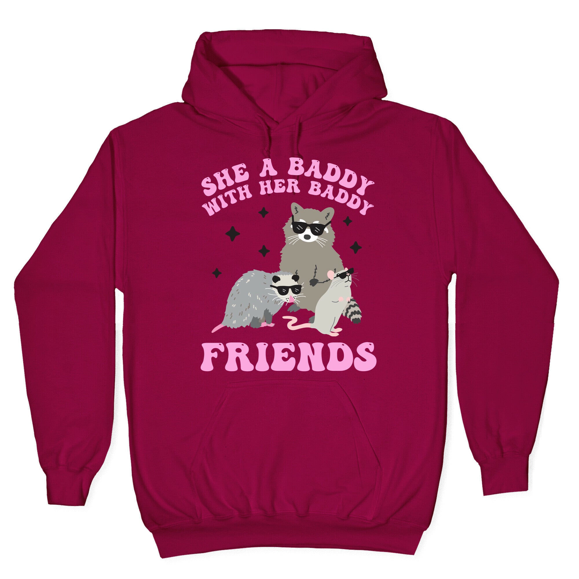 She A Baddy With Her Baddy Friends Friends Hoodie